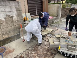 千葉県市川市でコンクリートブロック塀の切断撤去をお考えなら 事例 カイテキ解体 千葉県市川市でコンクリートブロック塀の切断撤去をお考えなら 事例 カイテキ解体